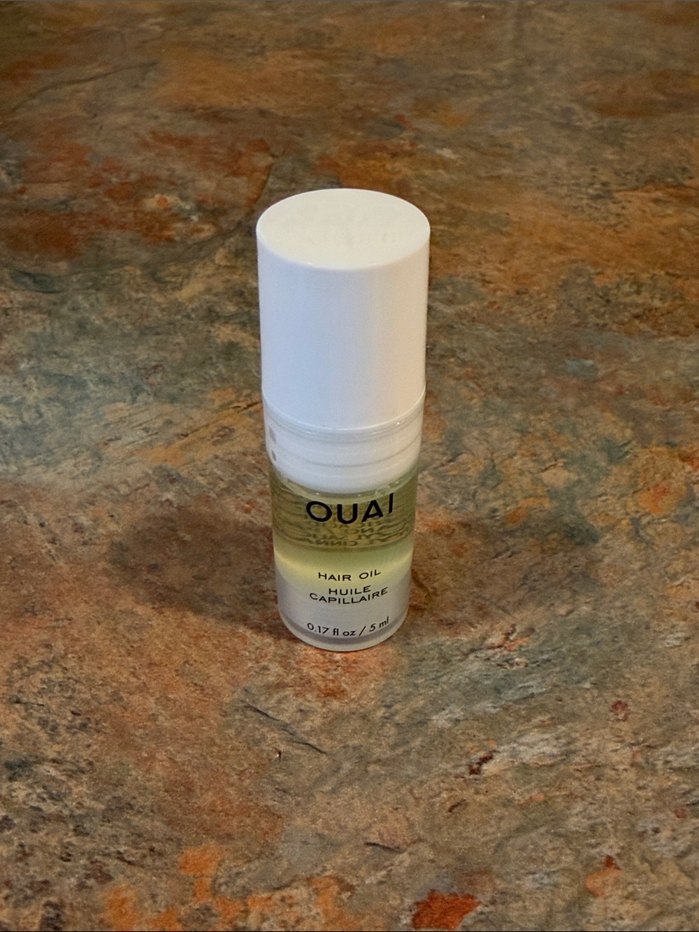 OUAI Hair Oil - White Cap with Pale Yellow Oil NWOT 5ml